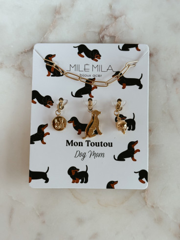 Collier à charms Marley - Doré