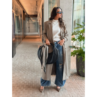 Manteau Mélodie - Taupe