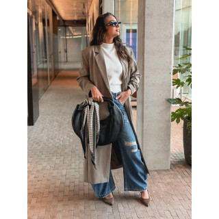 Manteau Mélodie - Taupe