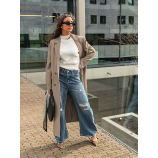 Manteau Mélodie - Taupe