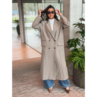 Manteau Mélodie - Taupe