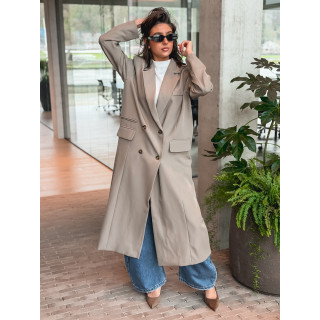 Manteau Mélodie - Taupe