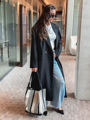 Manteau Mélodie - Noir