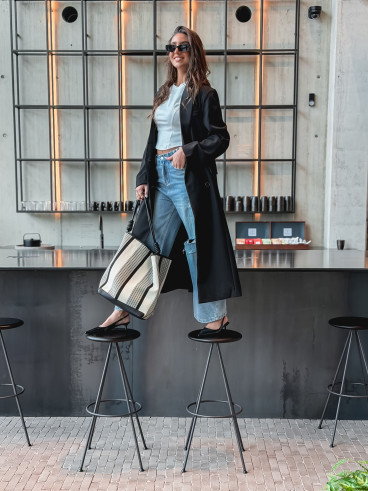 Manteau Mélodie - Noir