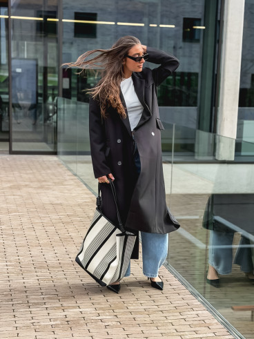 Manteau Mélodie - Noir