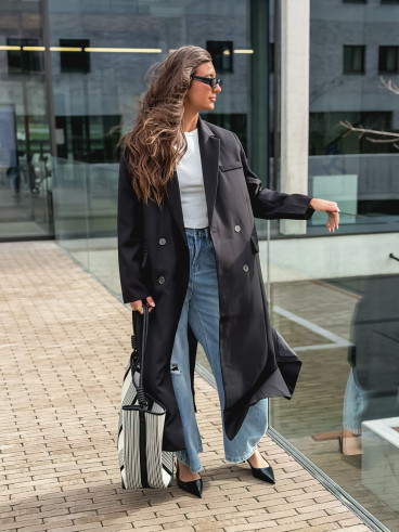 Manteau Mélodie - Noir