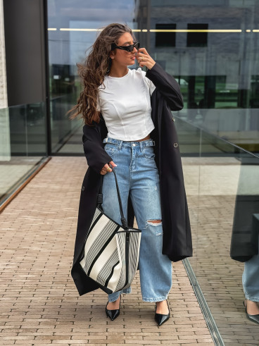 Manteau Mélodie - Noir