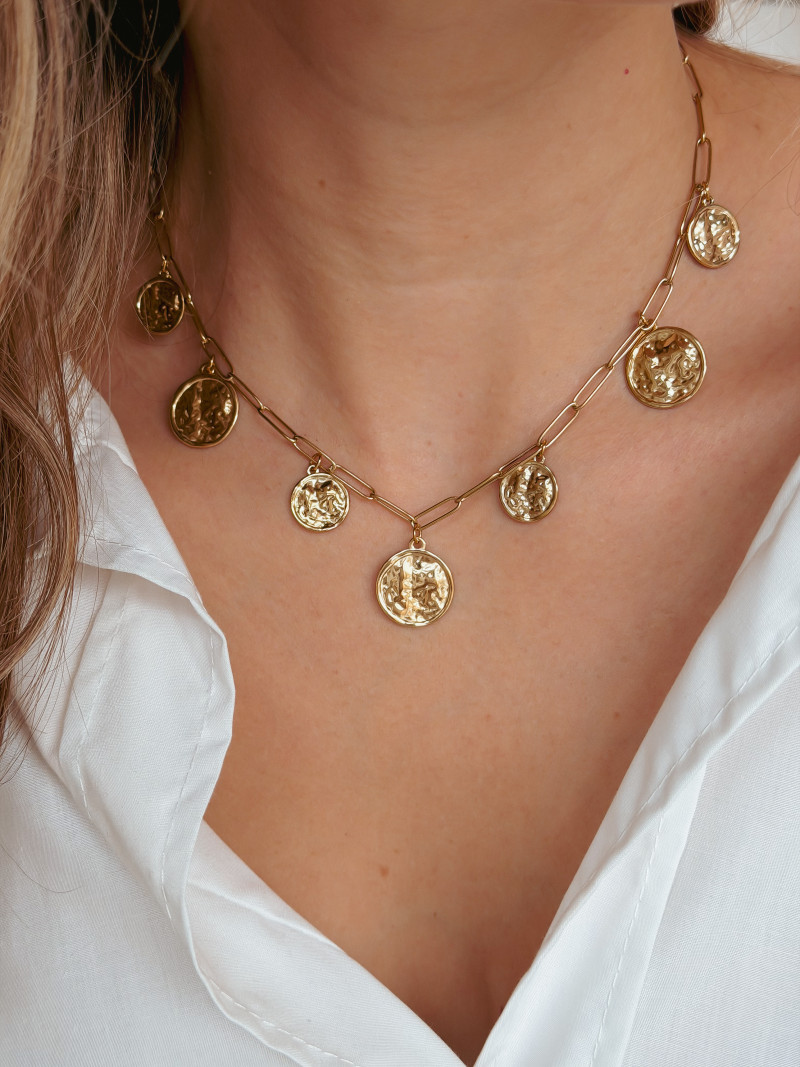 Collier Réséda - Doré