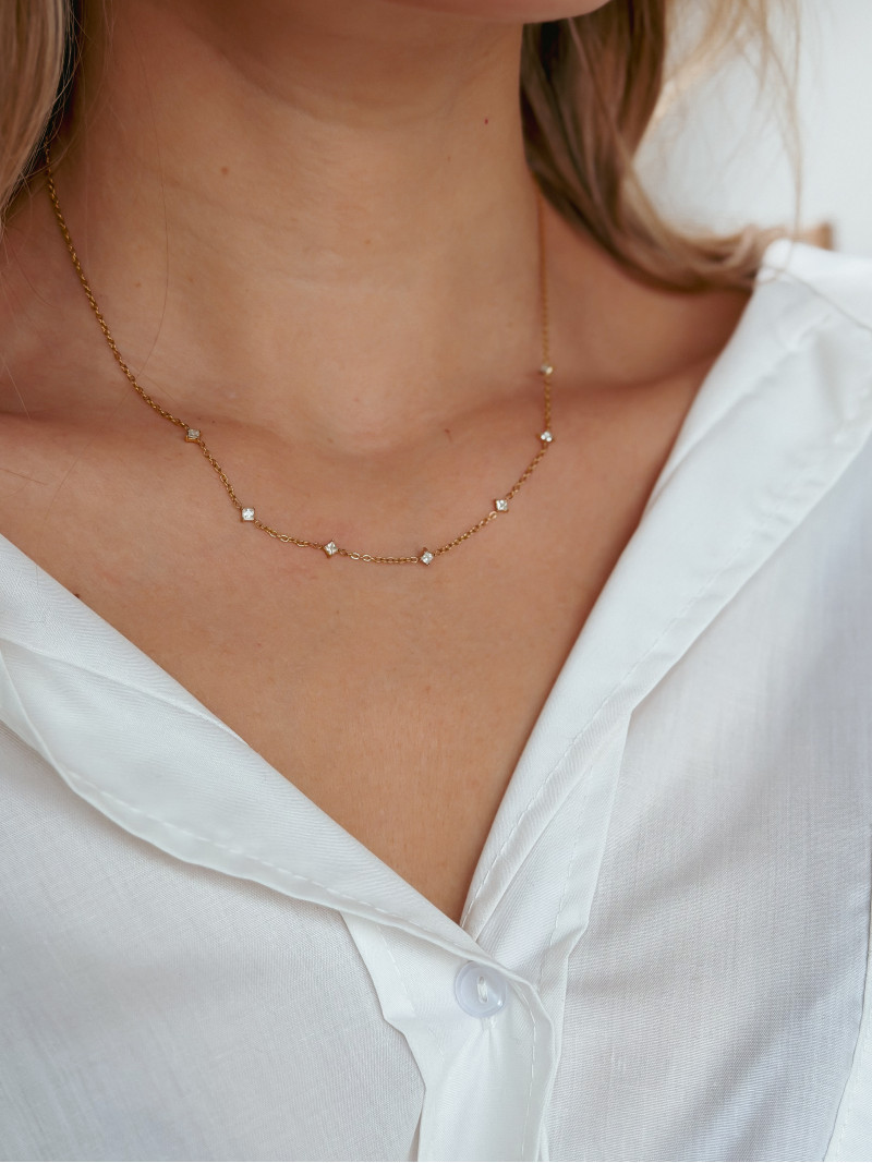 Collier Kentia - Doré Collier Kentia - Doré