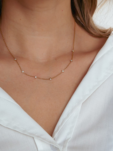 Collier Kentia - Doré