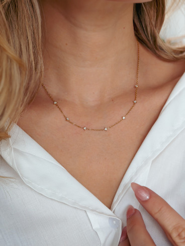 Collier Kentia - Doré Collier Kentia - Doré