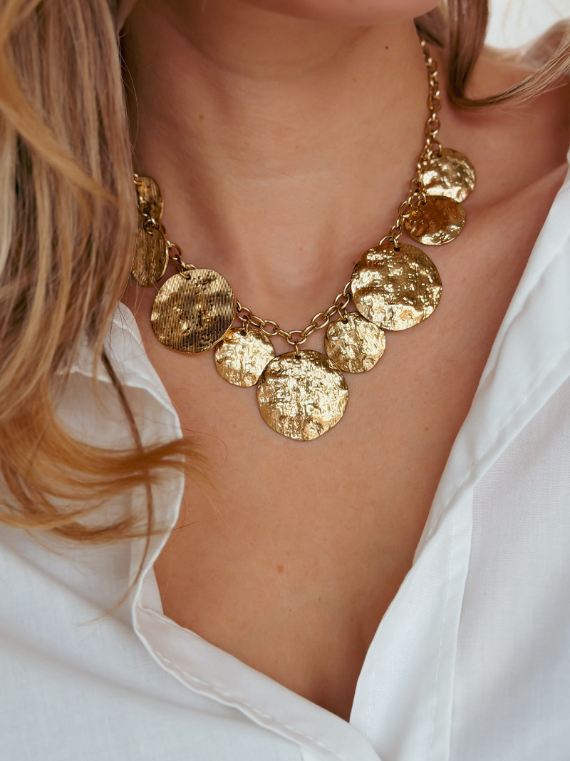 Collier Brunnera - Doré