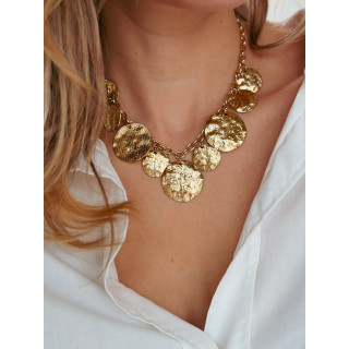 Collier Brunnera - Doré