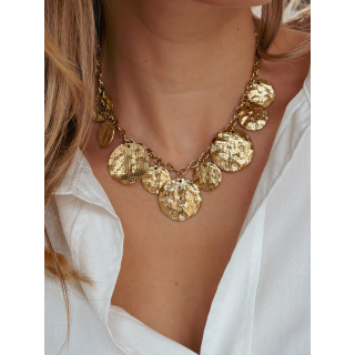 Collier Brunnera - Doré