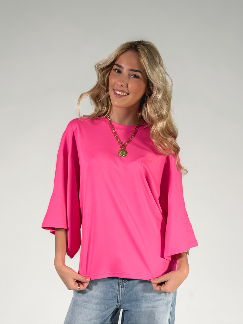 T-shirt Claire - Fuchsia