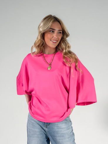 T-shirt Claire - Fuchsia