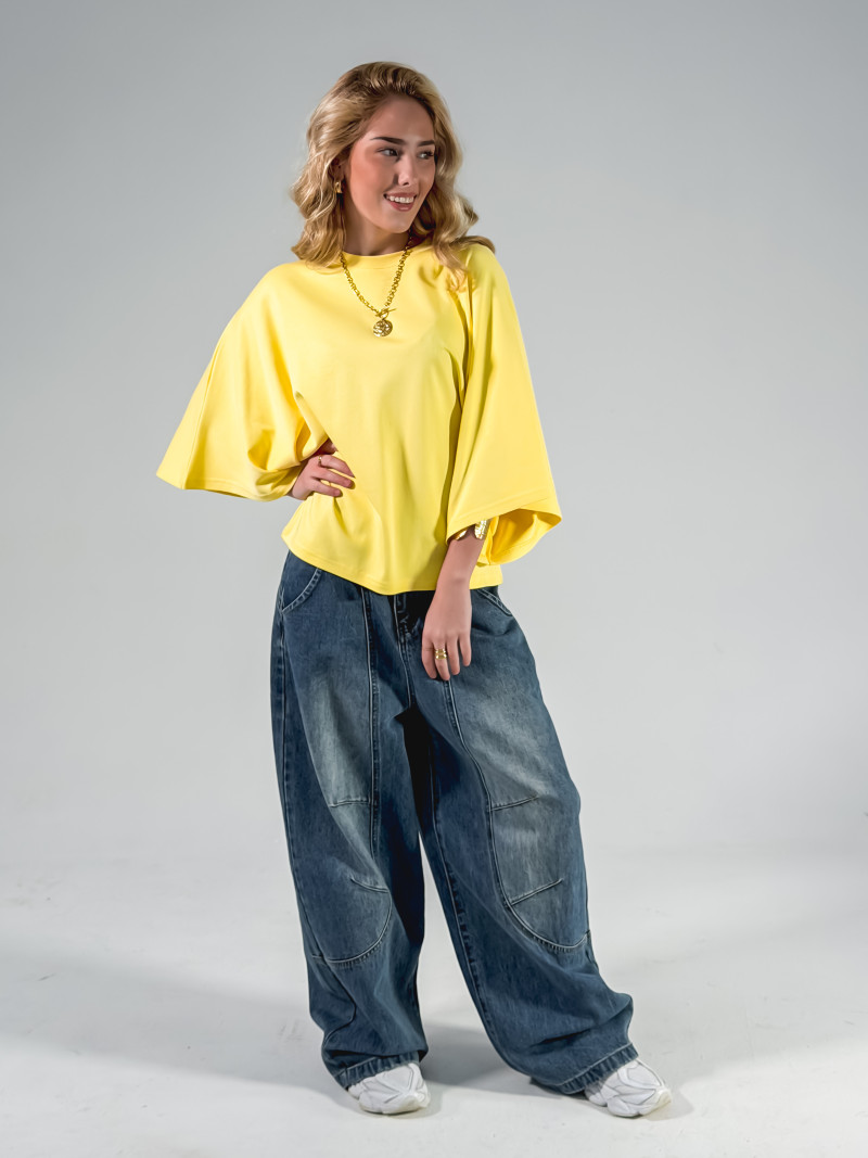 T-shirt Claire - Jaune