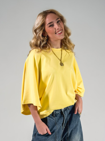 T-shirt Claire - Jaune T-shirt Claire - Jaune