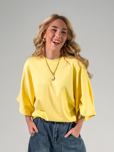 T-shirt Claire - Jaune T-shirt Claire - Jaune