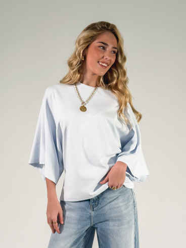 T-shirt Claire - Bleu ciel