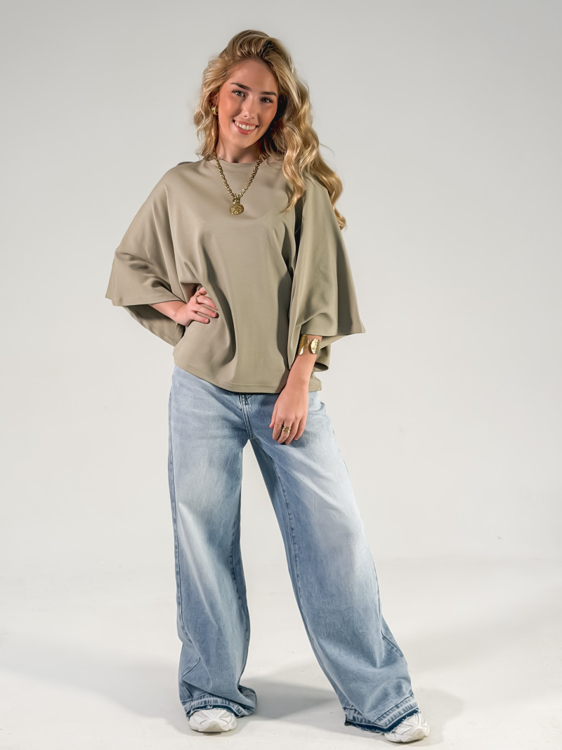 T-shirt Claire - Kaki