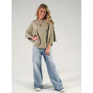 T-shirt Claire - Kaki