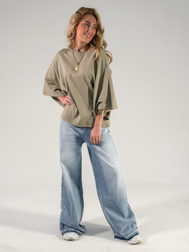 T-shirt Claire - Kaki