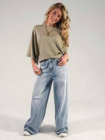 T-shirt Claire - Kaki