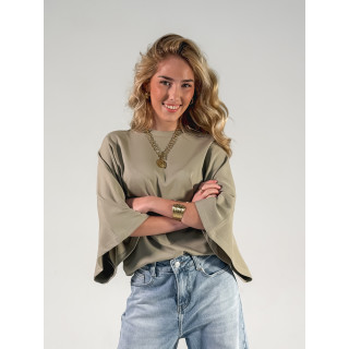 T-shirt Claire - Kaki