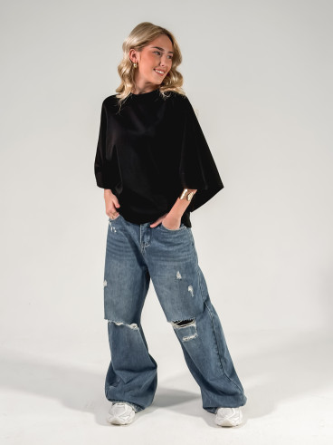 T-shirt Claire - Noir