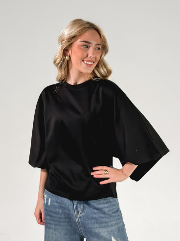 T-shirt Claire - Noir