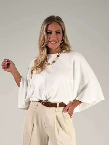 T-shirt Claire - Blanc