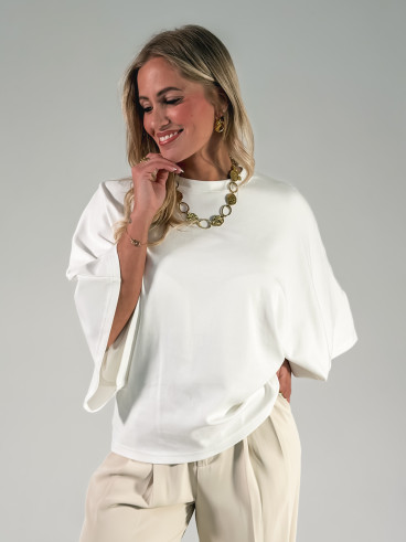 T-shirt Claire - Blanc