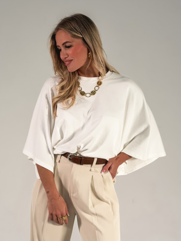 T-shirt Claire - Blanc