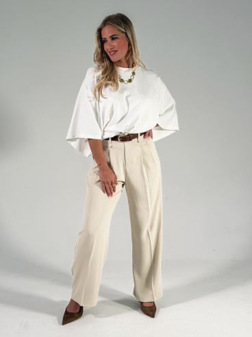 T-shirt Claire - Blanc