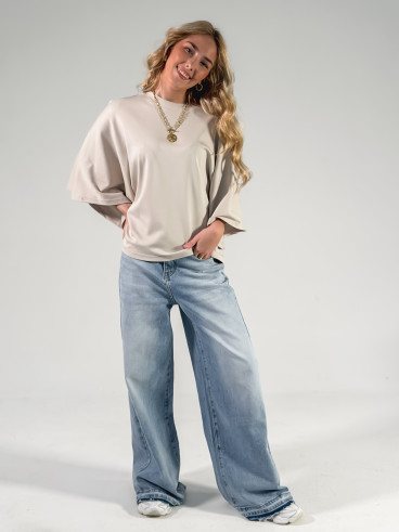 T-shirt Claire - Greige T-shirt Claire - Greige