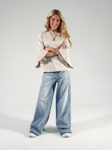 T-shirt Claire - Greige T-shirt Claire - Greige