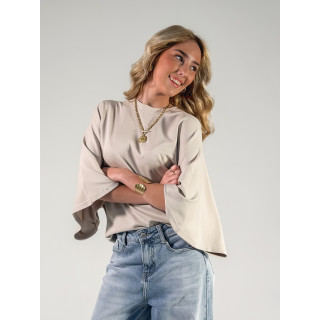 T-shirt Claire - Greige