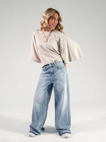 T-shirt Claire - Greige T-shirt Claire - Greige