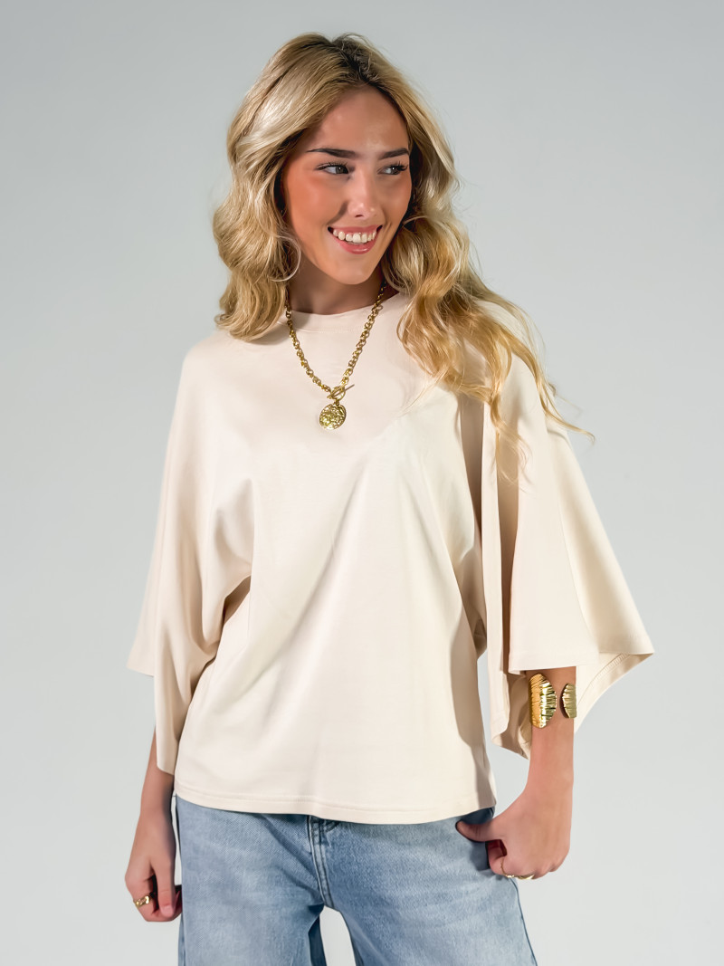 T-shirt Claire - Beige T-shirt Claire - Beige