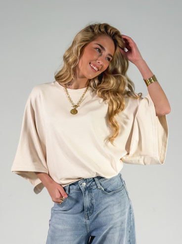 T-shirt Claire - Beige T-shirt Claire - Beige