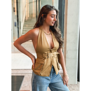 Blouse Jayda - Sable