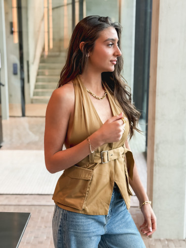 Blouse Jayda - Sable Blouse Jayda - Sable