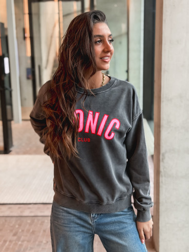 Pull Nérine -  Gris foncé