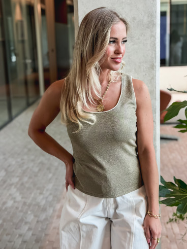 Débardeur Océlya - Doré