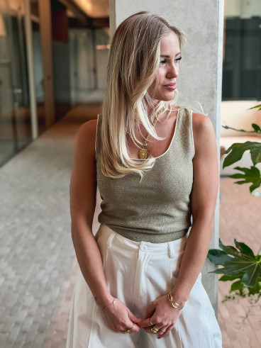 Débardeur Océlya - Doré