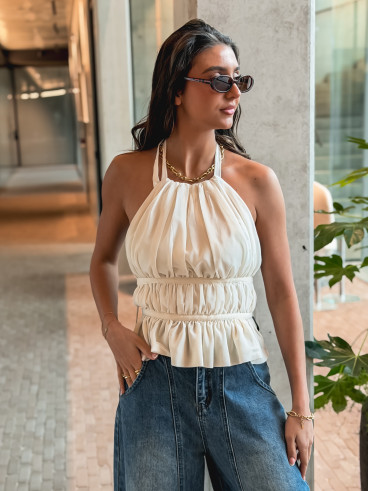 Blouse Laly - Crème Blouse Laly - Crème