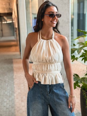 Blouse Laly - Crème Blouse Laly - Crème