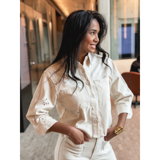 Chemise Calyssa - Beige