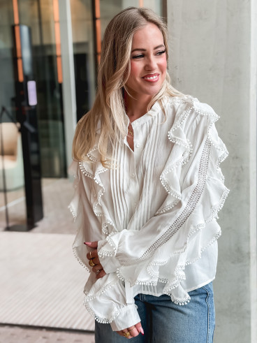 Chemisier Victoire - Blanc
